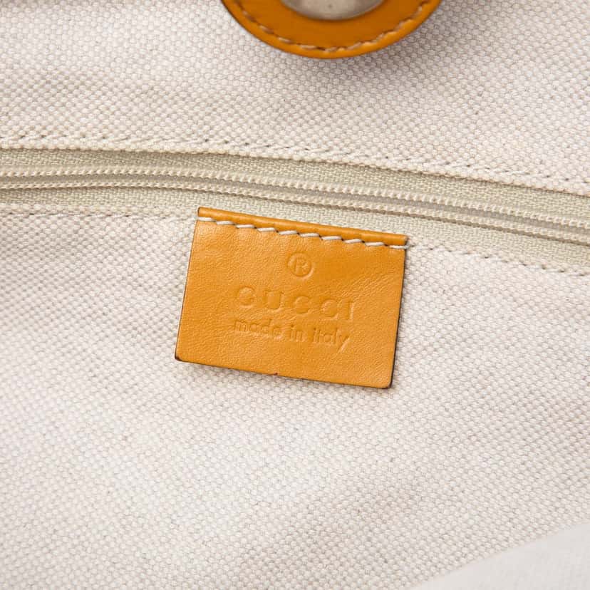 Gucci Medium GG Canvas Sukey Tote Beige Very good condition - Box View