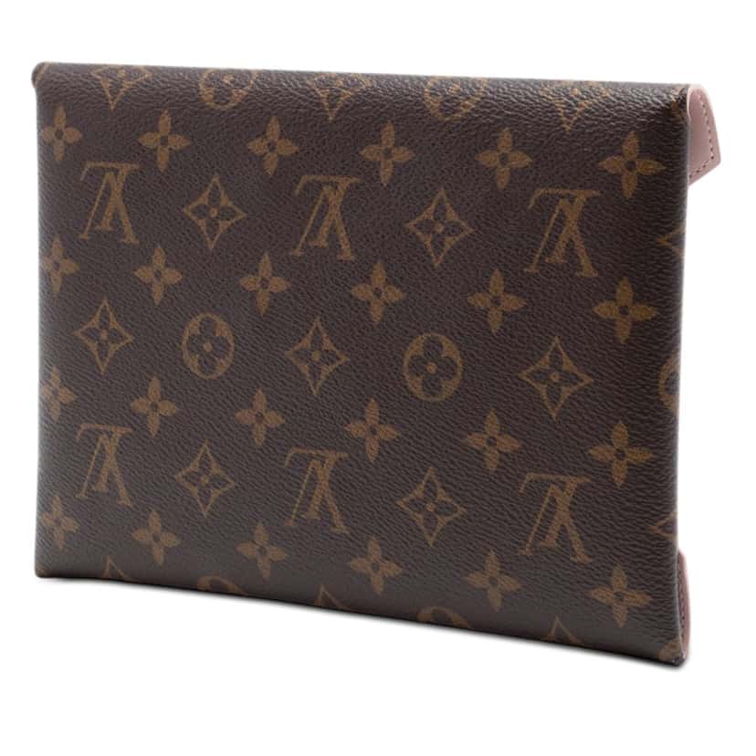 Louis Vuitton Monogram Pochette Kirigami GM Brown Very good condition - Back View