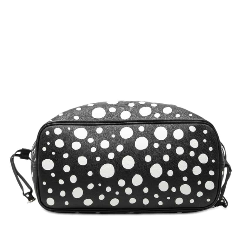 Louis Vuitton Yayoi Kusama Infinity Dots Monogram Empreinte Neverfull MM Black Leather Very good condition - Inside View