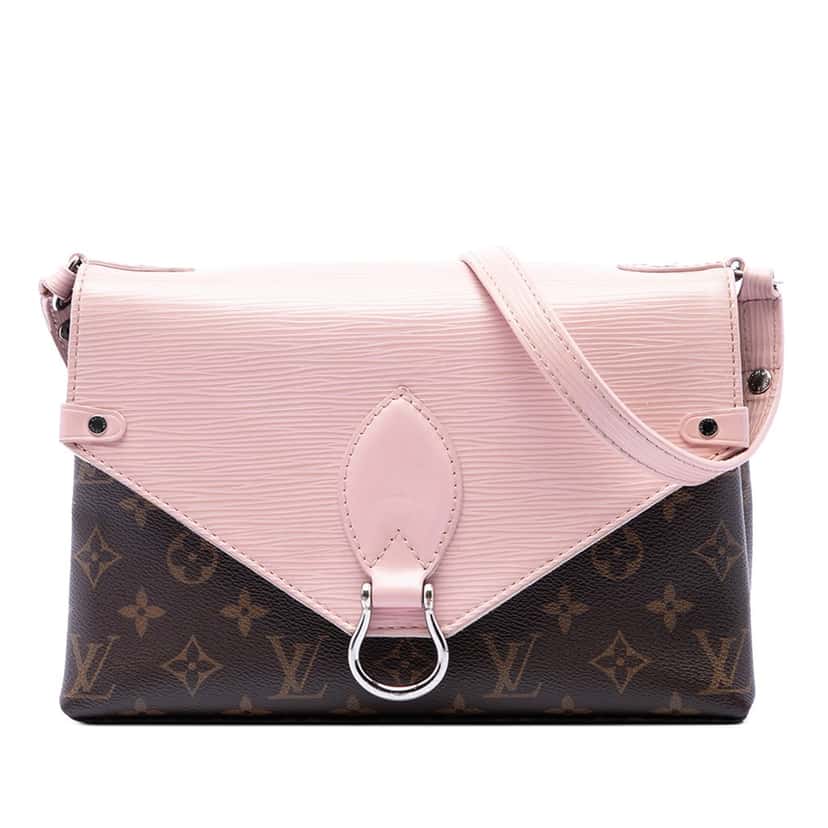 Louis Vuitton Monogram Epi Saint Michel Brown Very good condition - Front View