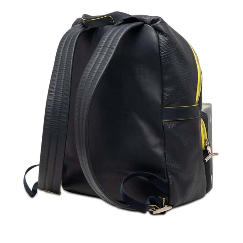 Louis Vuitton Damier Infini Americas Cup Apollo Backpack Blue Leather Very good condition - Back View