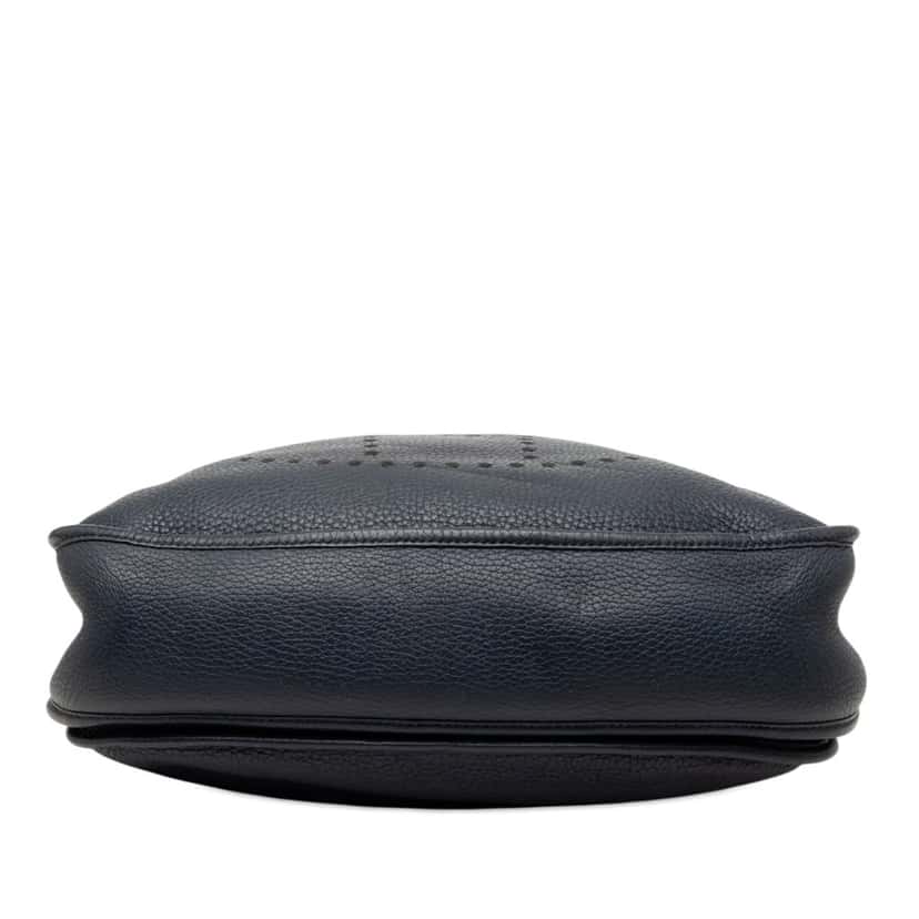 Hermès Clemence Evelyne III 29 Blue Leather Very good condition - Inside View