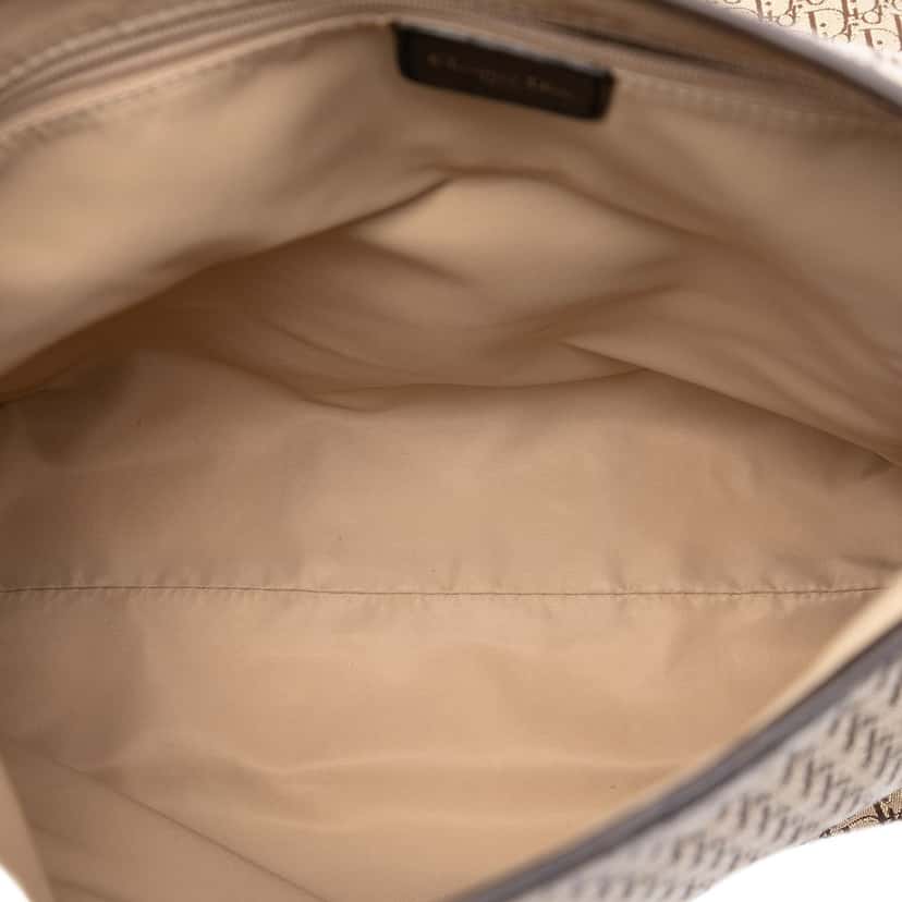 Dior Diorissimo Trotter Canvas Street Chic Crossbody Brown Very good condition - Model View