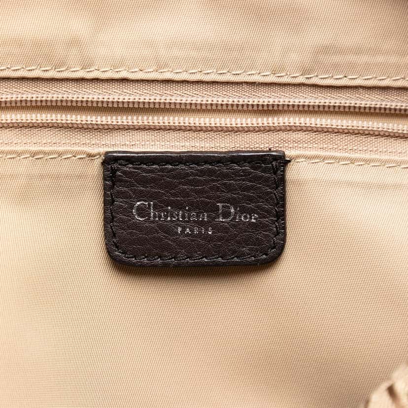 Dior Diorissimo Trotter Canvas Street Chic Crossbody Brown Very good condition - Box View