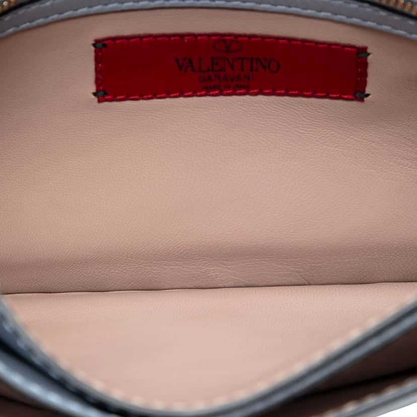 Valentino Nappa Rockstud Wristlet Clutch Other Leather Very good condition - Model View