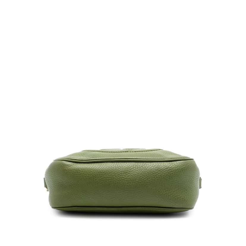 Gucci Leather Soho Disco Crossbody Green Leather Very good condition - Inside View