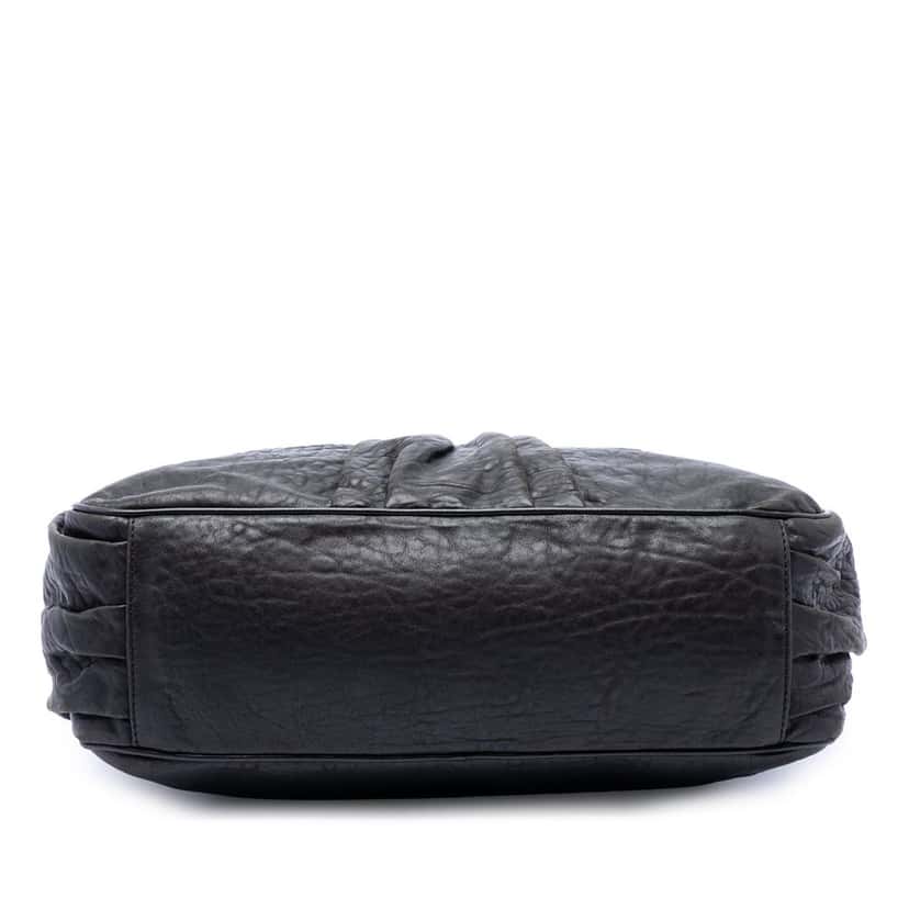 Fendi Large Leather Mia Crossbody Black Leather Very good condition - Inside View