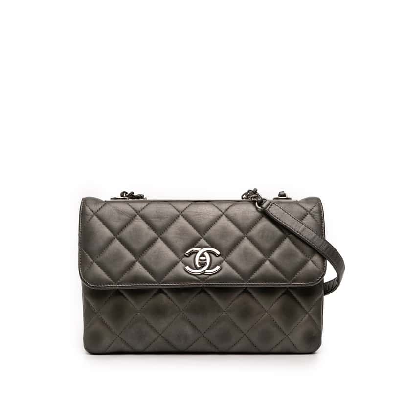 Chanel Medium Lambskin Trendy CC Flap Other Leather Very good condition - Front View