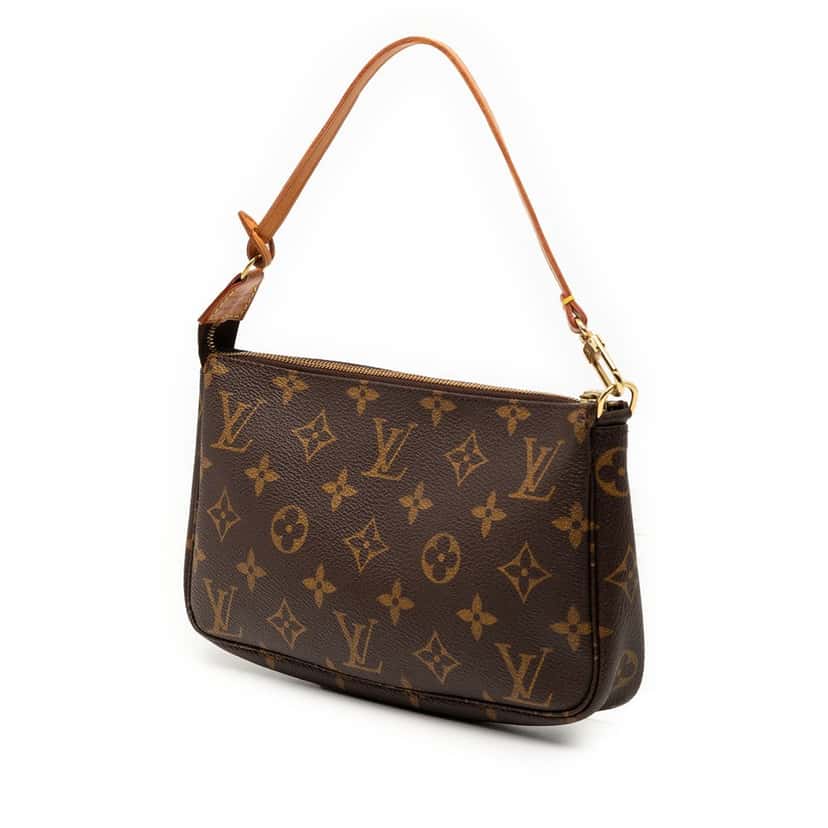Louis Vuitton Monogram Pochette Accessoires Brown Very good condition - Back View
