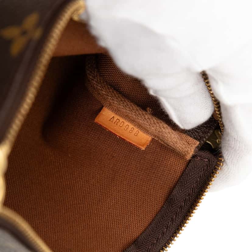Louis Vuitton Monogram Pochette Accessoires Brown Very good condition - Box View