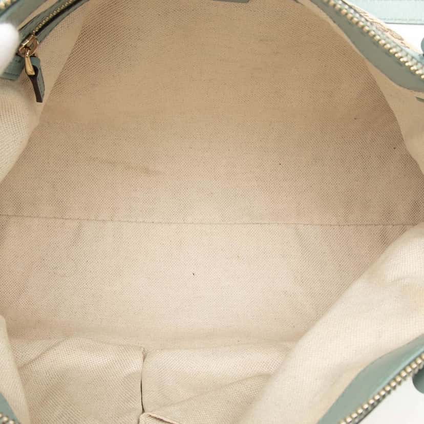 Gucci GG Canvas Mayfair Satchel Beige Good condition - Model View