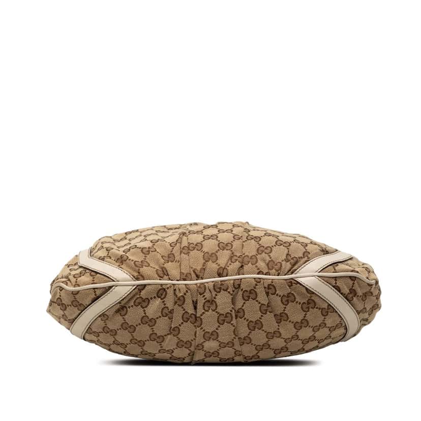 Gucci GG Canvas Abbey D Ring Crossbody Beige Good condition - Inside View