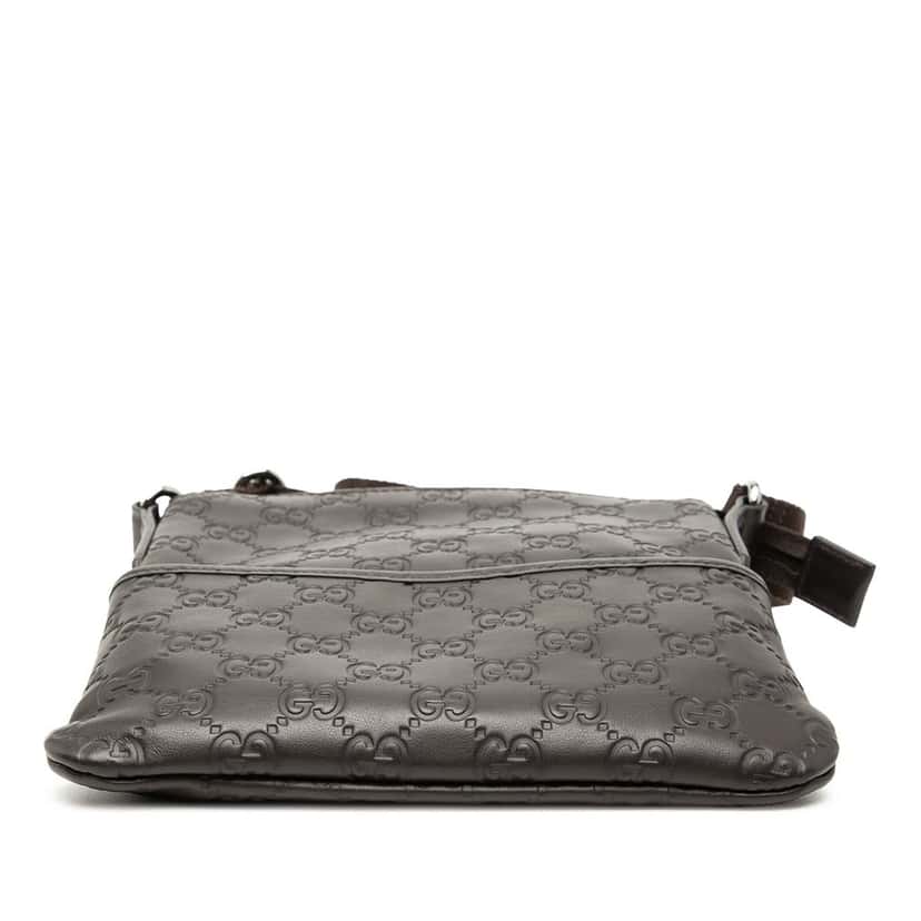 Gucci Guccissima Crossbody Brown Leather Very good condition - Inside View