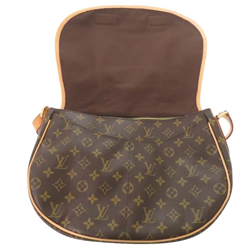 Louis Vuitton Monogram Menilmontant MM Brown Very good condition - Box View
