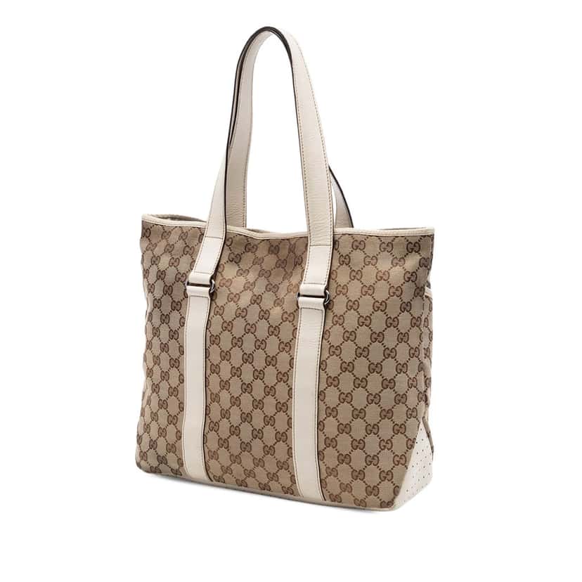 Gucci GG Canvas Tote Beige Very good condition - Back View