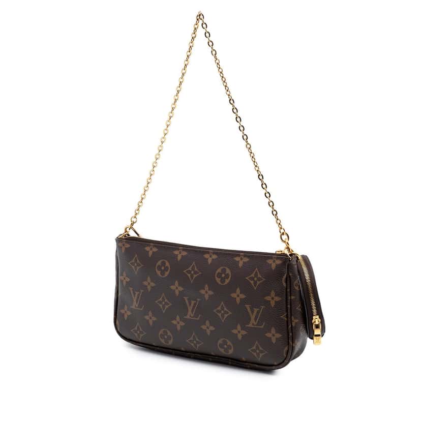 Louis Vuitton Monogram Multi Pochette Accessoires Brown Very good condition - Back View