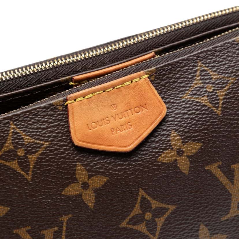 Louis Vuitton Monogram Multi Pochette Accessoires Brown Very good condition - Box View