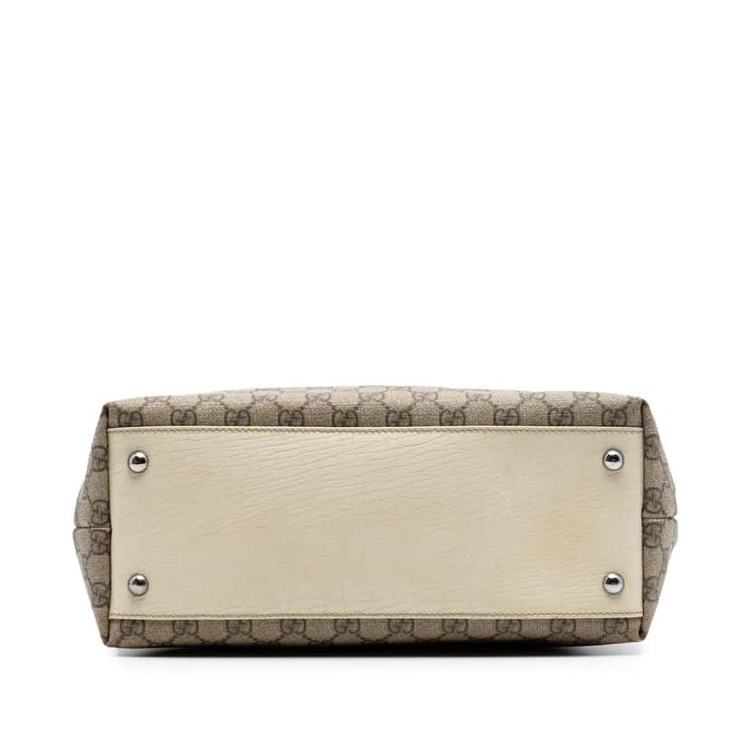 Gucci GG Supreme Tote Beige Very good condition - Inside View
