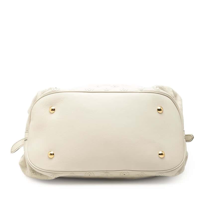 Louis Vuitton Monogram Mahina XL White Leather Very good condition - Inside View