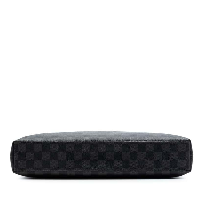 Louis Vuitton Damier Graphite Porte Documents Jour Black Very good condition - Inside View