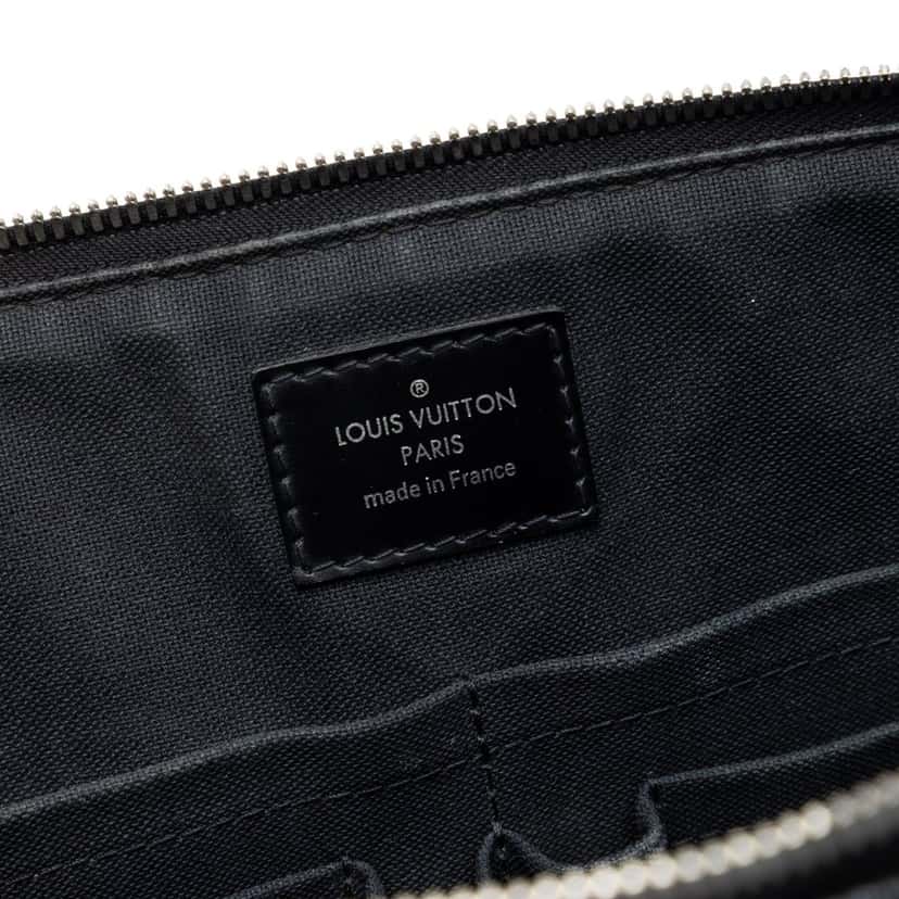 Louis Vuitton Damier Graphite Porte Documents Jour Black Very good condition - Box View