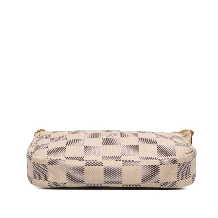 Louis Vuitton Damier Azur Mini Pochette Accessoires White Very good condition - Inside View
