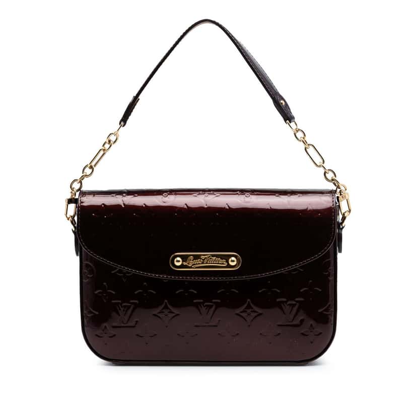 Louis Vuitton Monogram Vernis Rodeo Drive Purple Leather Very good condition - Front View