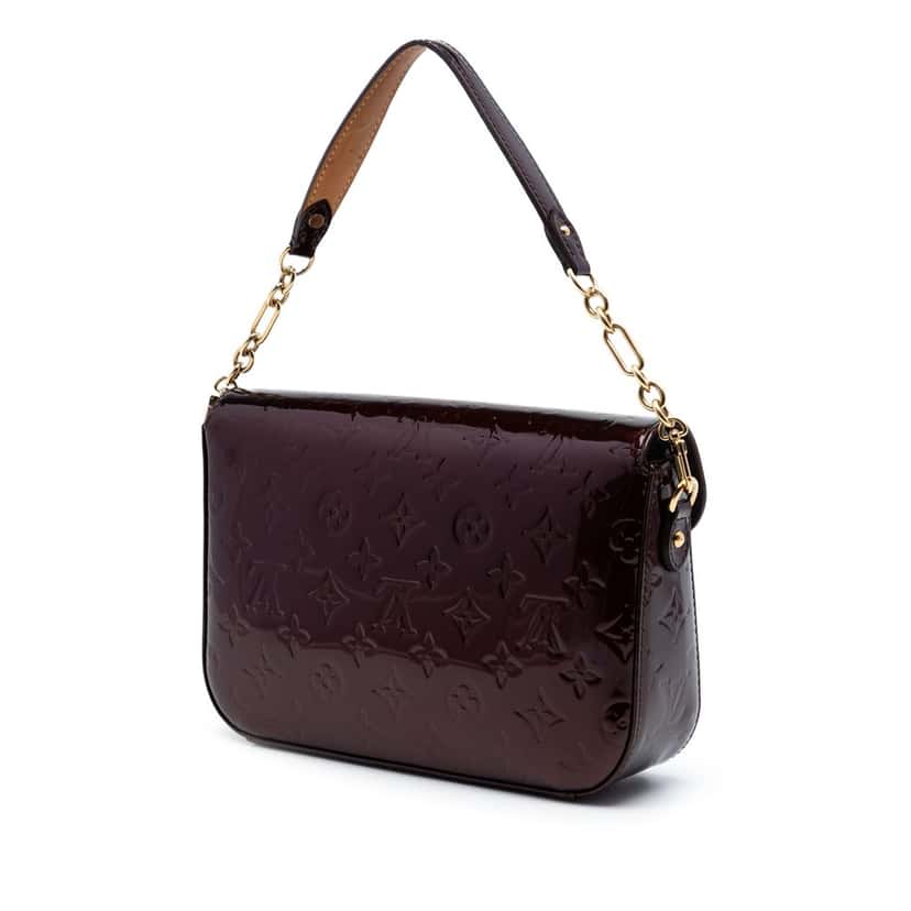 Louis Vuitton Monogram Vernis Rodeo Drive Purple Leather Very good condition - Back View