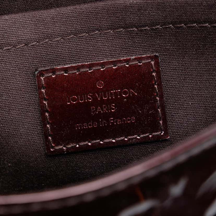 Louis Vuitton Monogram Vernis Rodeo Drive Purple Leather Very good condition - Box View