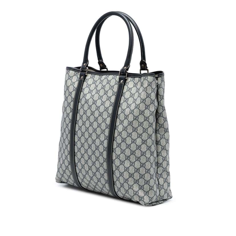 Gucci GG Supreme Joy Vertical Tote Beige Very good condition - Back View