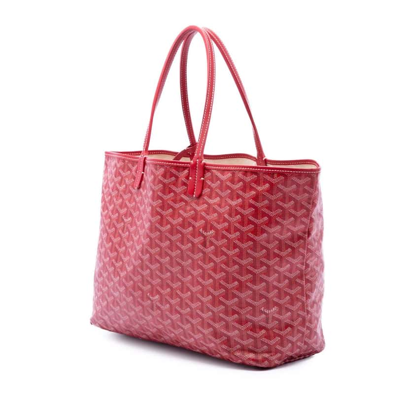 Goyard Goyardine Saint Louis PM Red Very good condition - Back View