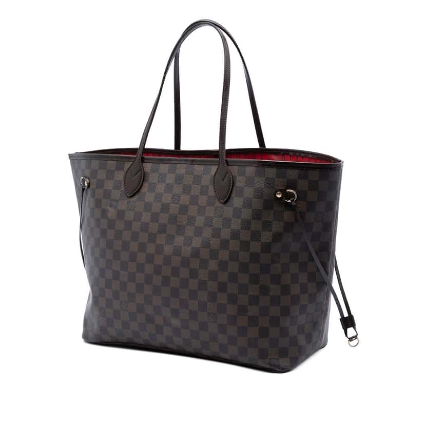 Louis Vuitton Damier Ebene Neverfull GM Brown Very good condition - Back View