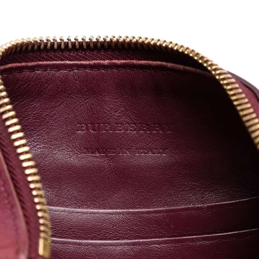 Burberry Haymarket Check Canvas Peyton Crossbody Beige Very good condition - Box View