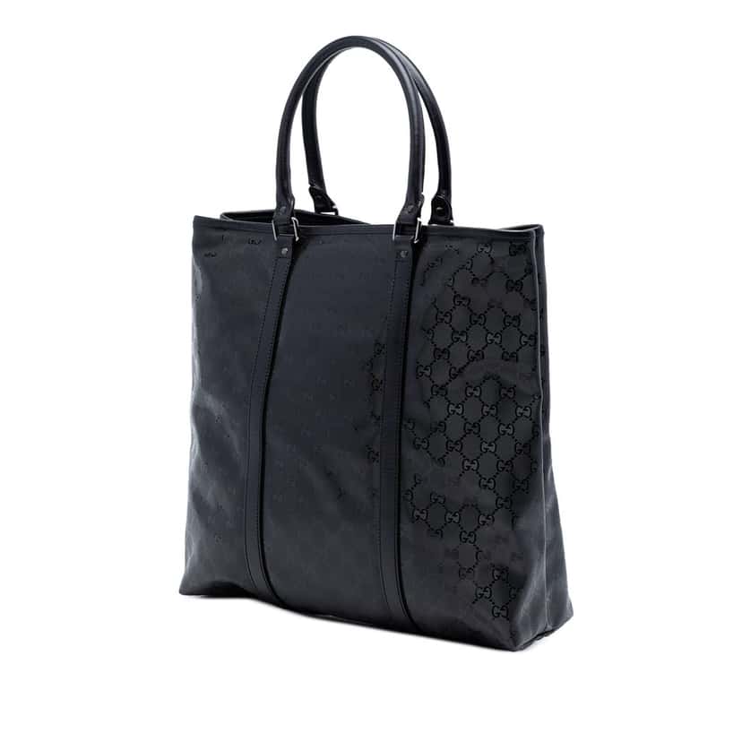 Gucci GG Imprime Joy Vertical Tote Black Very good condition - Back View