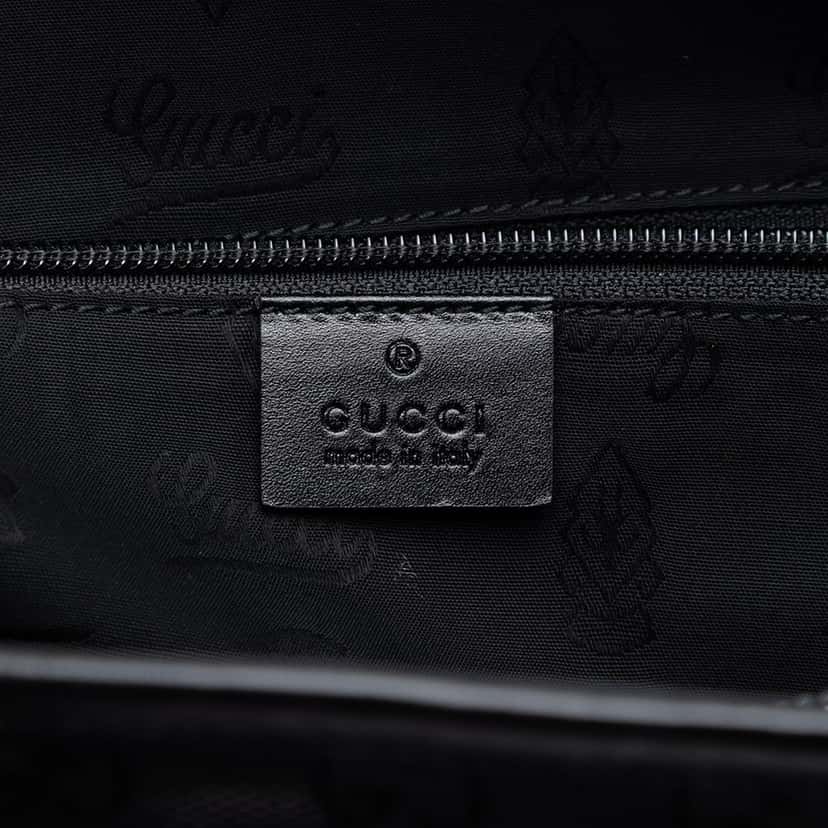 Gucci GG Imprime Joy Vertical Tote Black Very good condition - Box View