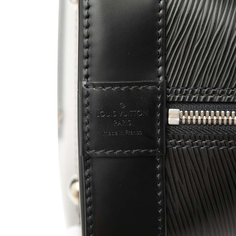 Louis Vuitton Epi Alma GM Black Leather Very good condition - Box View