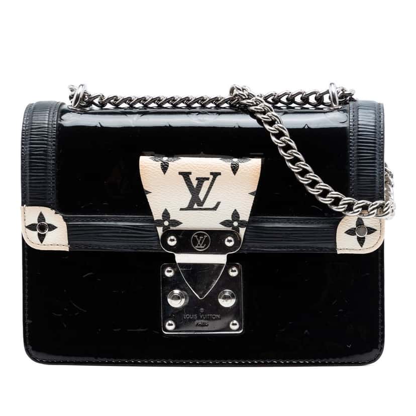 Louis Vuitton Monogram Vernis Wynwood Black Leather Very good condition - Front View