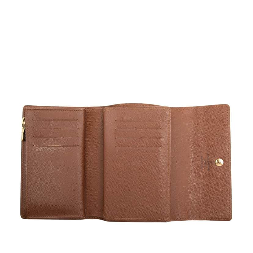 Louis Vuitton Monogram Alexandra Small Wallet Brown Very good condition - Model View