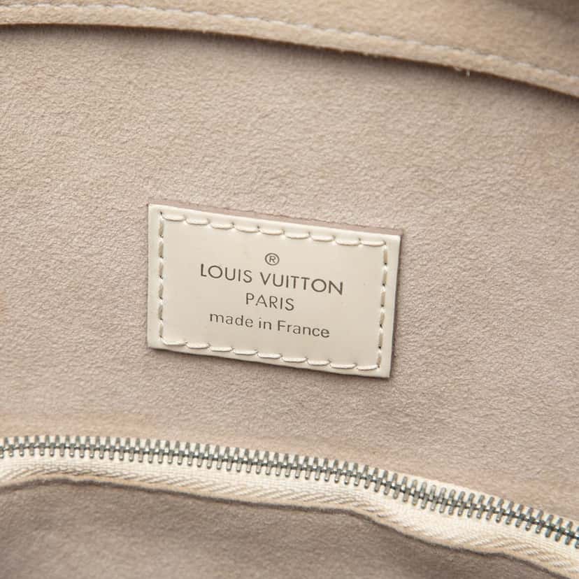 Louis Vuitton Epi Pont Neuf GM White Leather Very good condition - Box View
