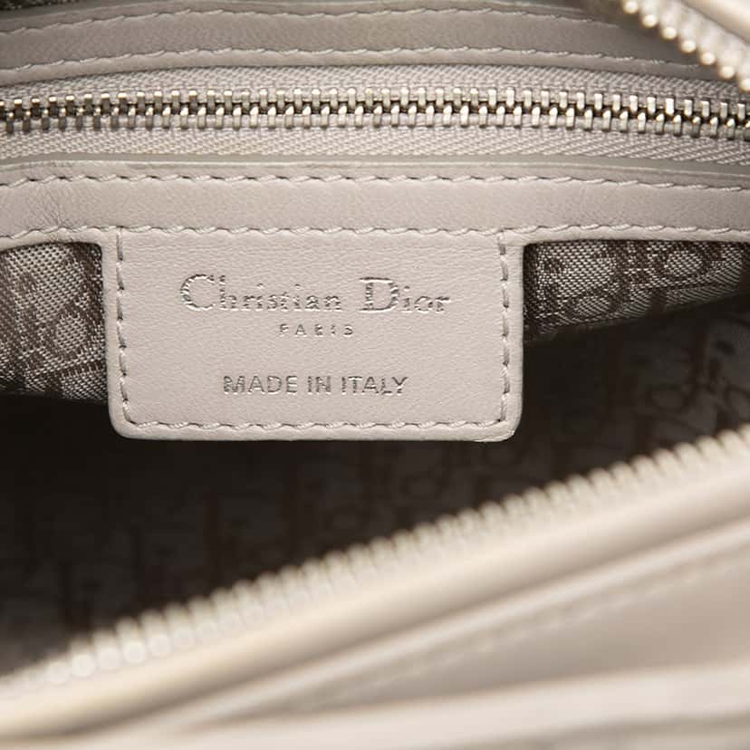 Dior Medium Lambskin Cannage Lady Dior Other Leather Very good condition - Box View