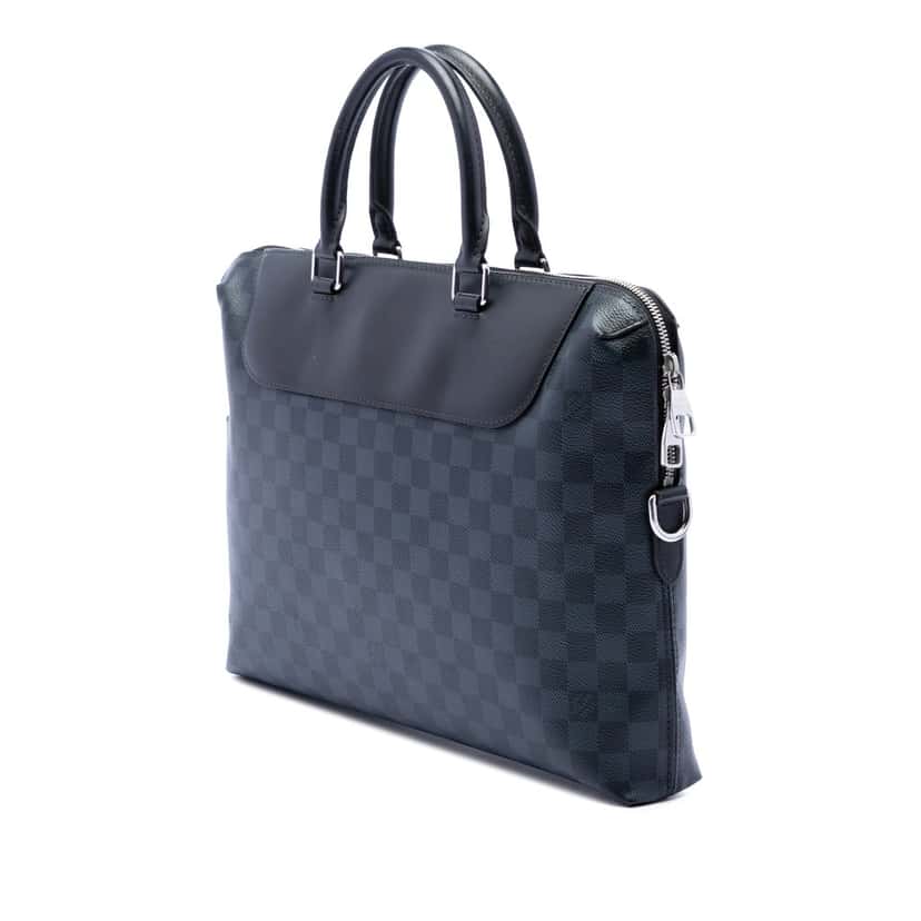 Louis Vuitton Damier Graphite Porte Documents Jour Black Very good condition - Back View