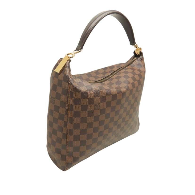 Louis Vuitton Damier Ebene Portobello PM Brown Very good condition - Back View