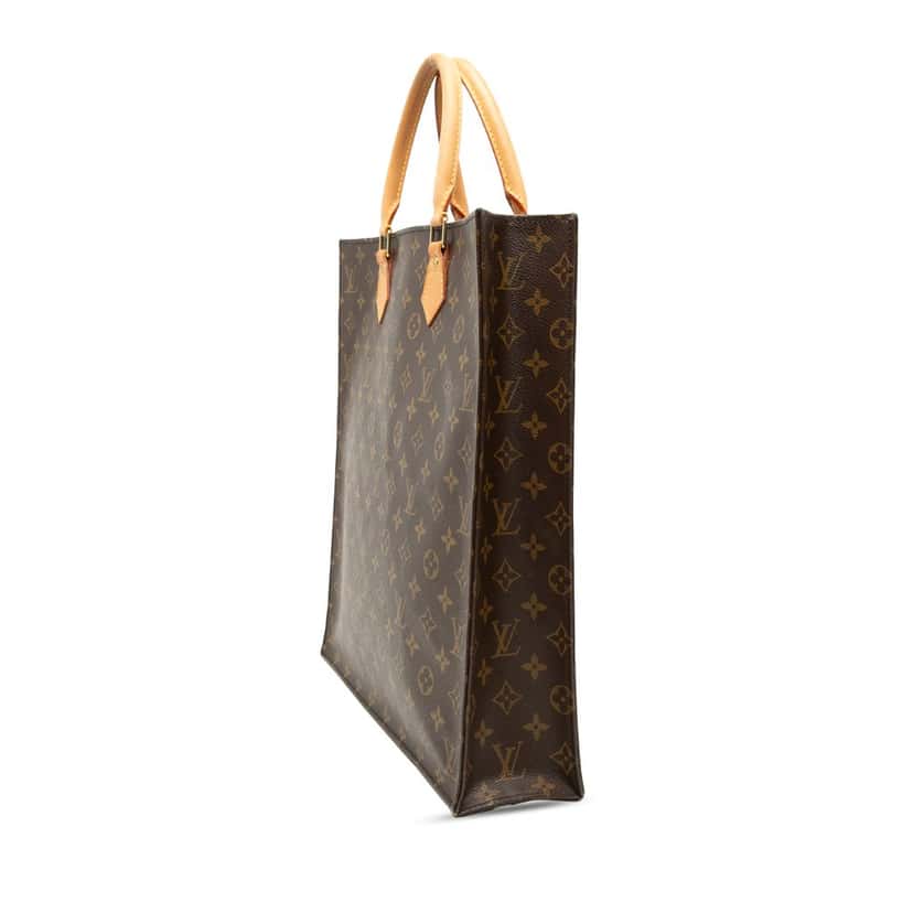 Louis Vuitton Monogram Sac Plat Brown Very good condition - Back View