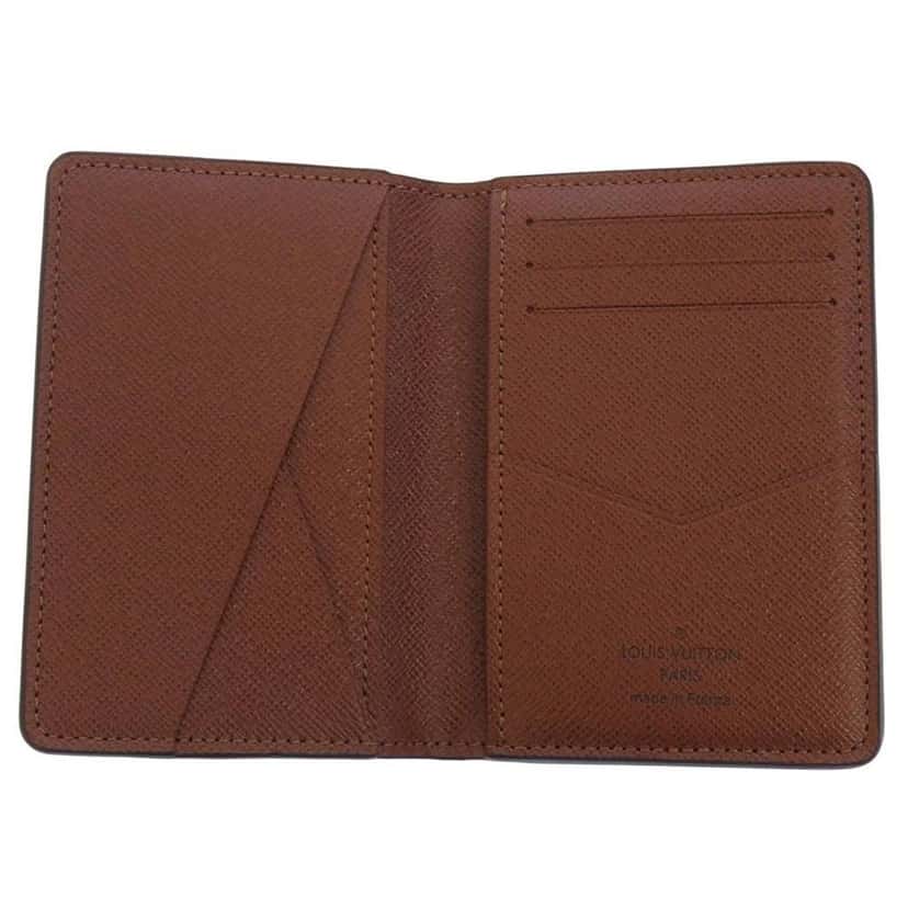 Louis Vuitton Monogram Pocket Organizer Brown Never worn - Model View