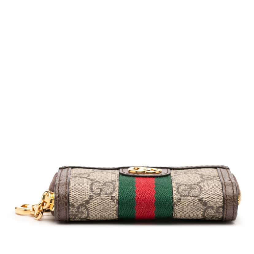 Gucci GG Supreme Ophidia Key Case Beige Very good condition - Inside View
