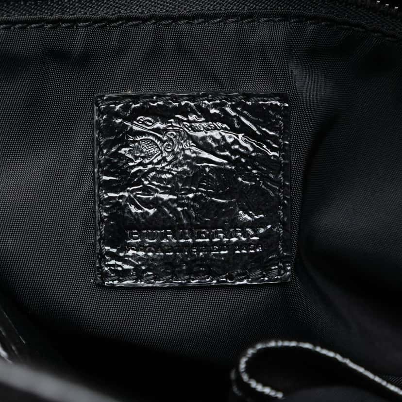 Burberry Small Beat Check Nylon Victoria Tote Other Very good condition - Box View