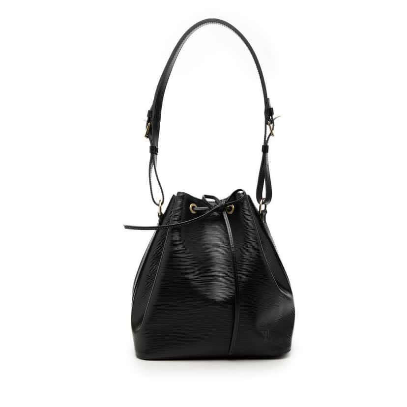 Louis Vuitton Epi Petit Noe Black Leather Very good condition - Front View