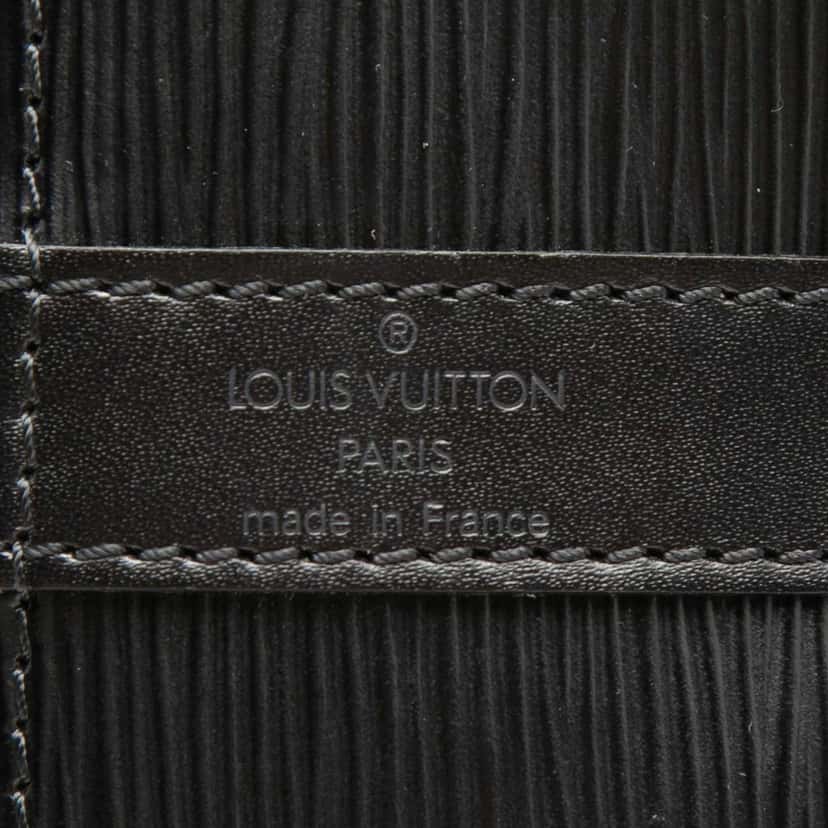 Louis Vuitton Epi Petit Noe Black Leather Very good condition - Box View