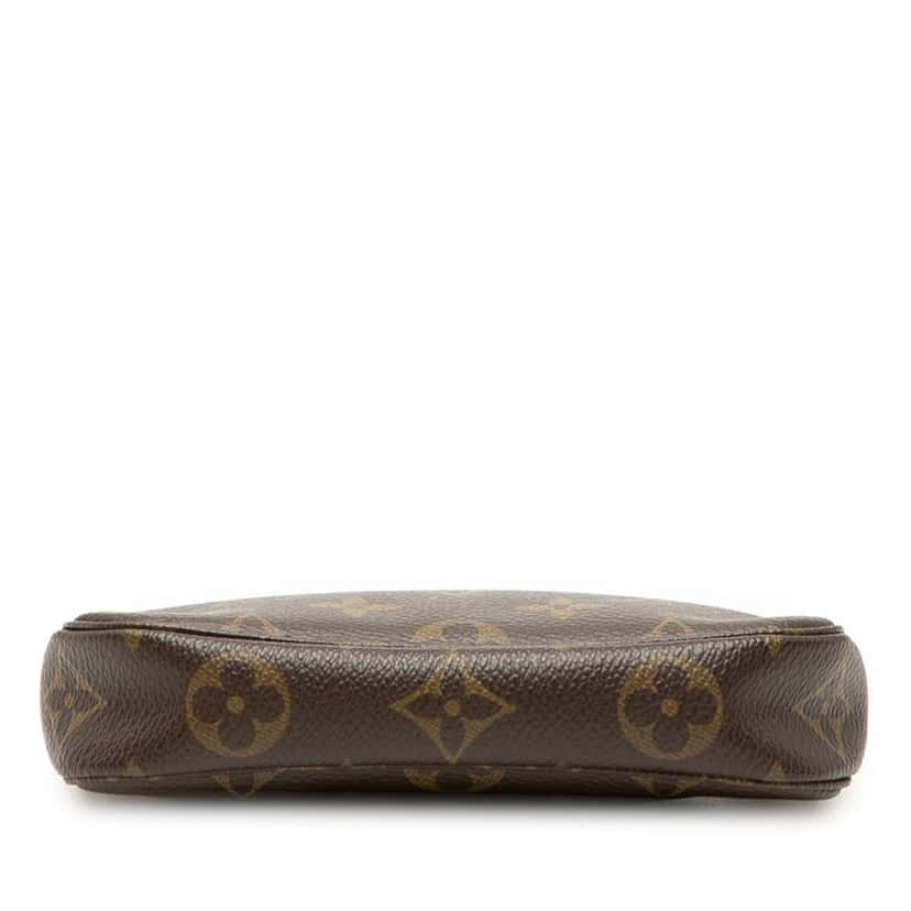 Louis Vuitton Monogram Mini Pochette Accessoires Brown Very good condition - Inside View