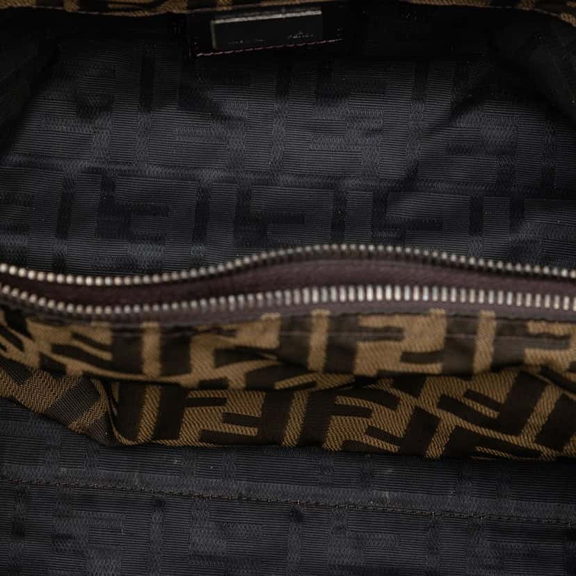Fendi Zucca Canvas Tote Brown Very good condition - Model View